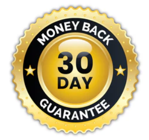 +30 Day Money Back Guarantee